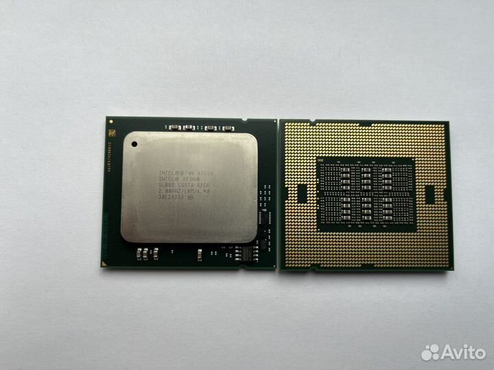 Процессоры Intel xeon Х5670 / X7550