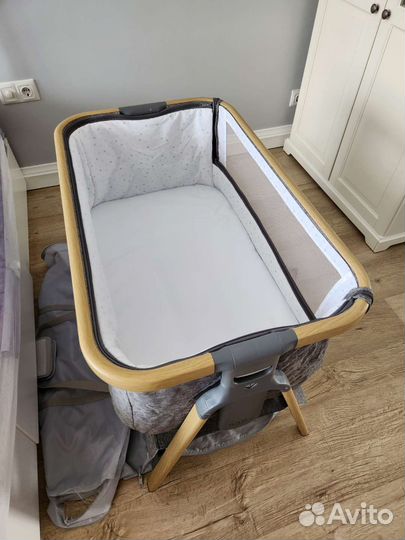 Колыбель Tutti Bambini CoZee Oak and Charcoal