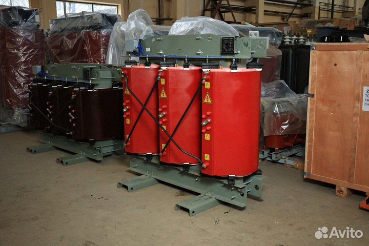 Трансформатор сухой 3150 ква 6 кВ. Арт. лтнф-1478