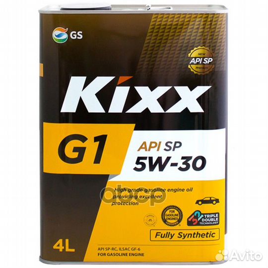 Масло моторное kixx G1 SP 5W-30 4L Kixx