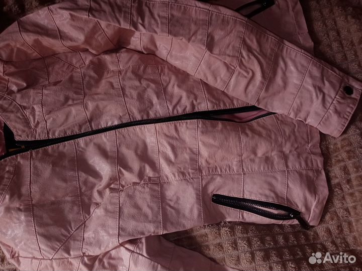 Куртка кожаная женская