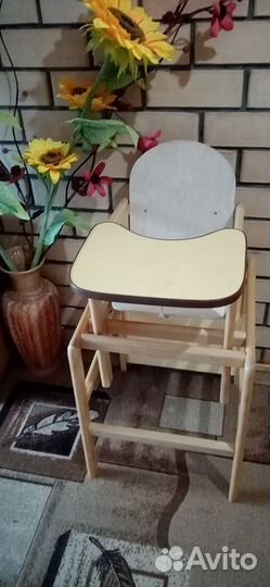 Детский стульчик для кормления трансформер