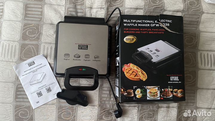 Вафельница мультипекарь 8в1