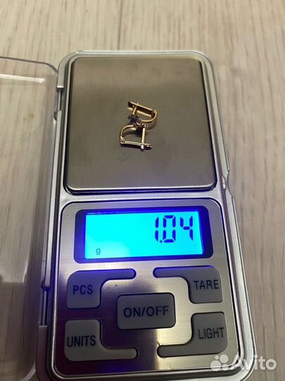 Детские серьги 585