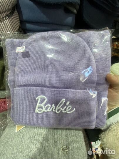 Комплект шапка и шарф