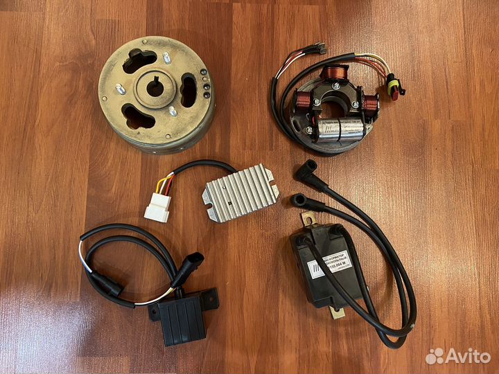 Зажигание на снегоход буран (разъём AMP)