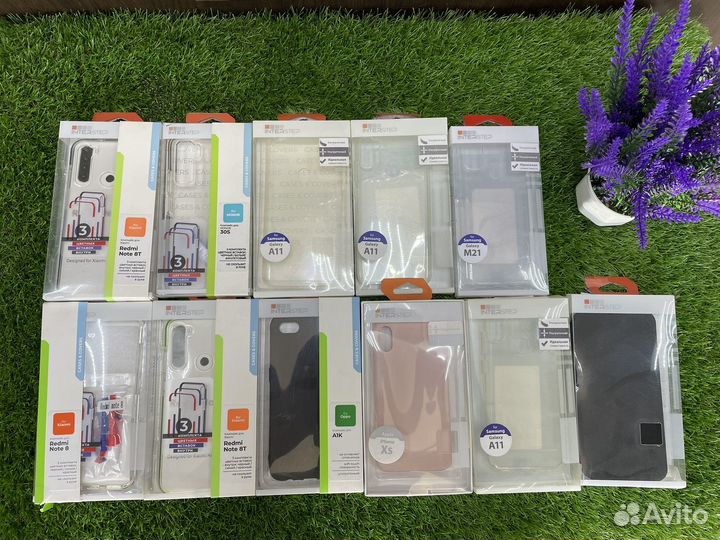 Защитные чехлы новые iPhone, Redmi, Samsung опт