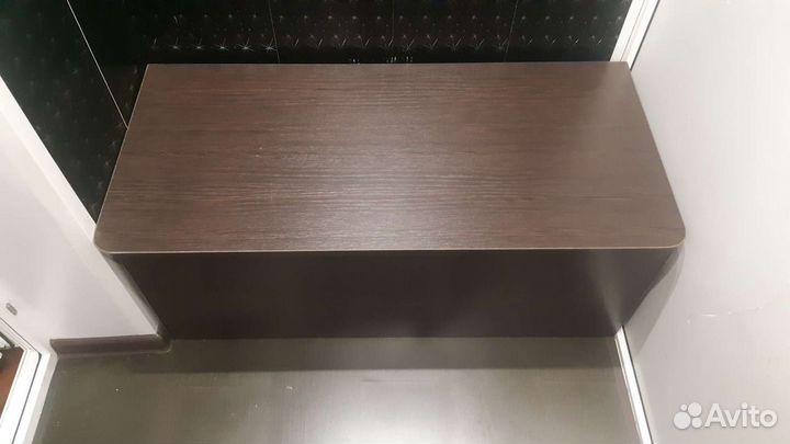 Ящик, тумба для хранения-лавочка, венге