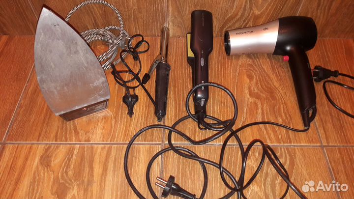 Фен, плойки, утюг