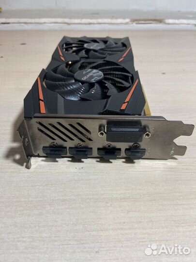 Видеокарта gigabyte rx570 4gb