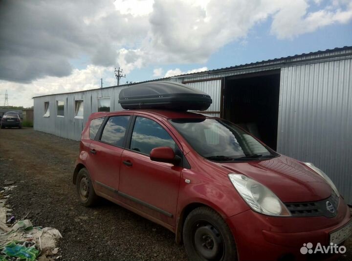 Автобокс Ветлан 430 черный на Nissan Pixo