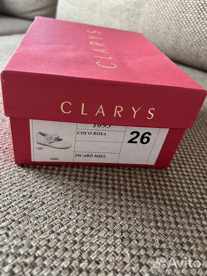 Лакированные туфли для девочки Clarys Испания