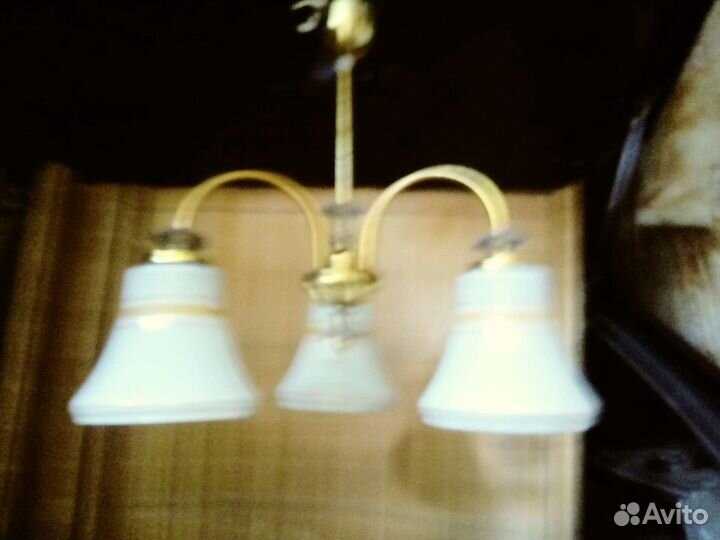 Люстра потолочная бу