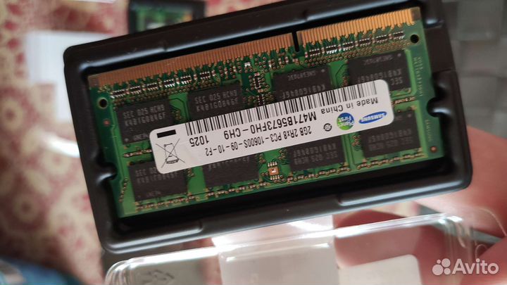 Оперативная память Samsung ddr3 для ноутбука