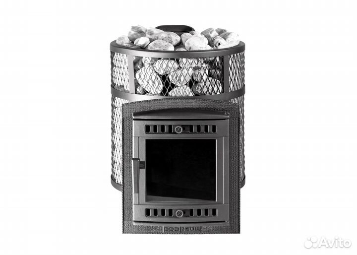 Печь банная «Атмосфера M» сетка нержавейка