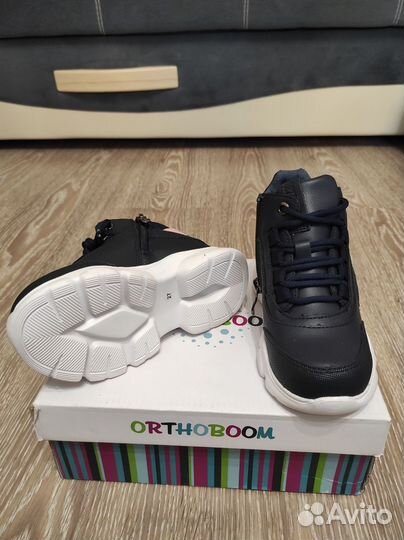 Ботинки кожаные для девочки