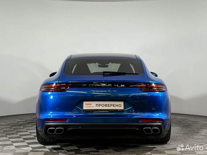 Porsche Panamera Turbo 4.0 AMT, 2017, 87 854 км