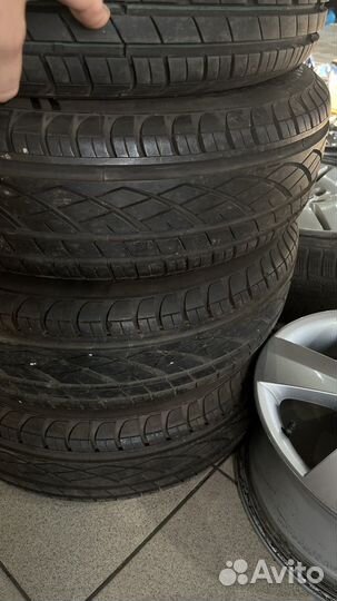 Колеса с резиной поло шкода 5/100 цо 57.1