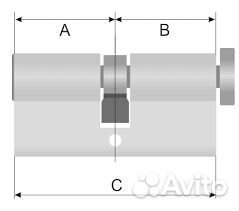 Личинки цилиндры для замков