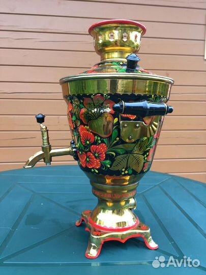 Самовар электрический расписной 