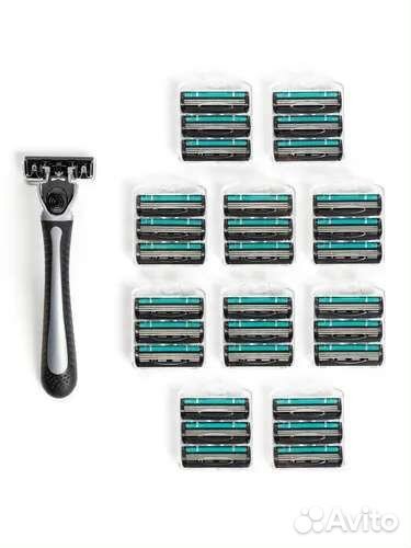 Бритва toptech + 31 сменных кассет
