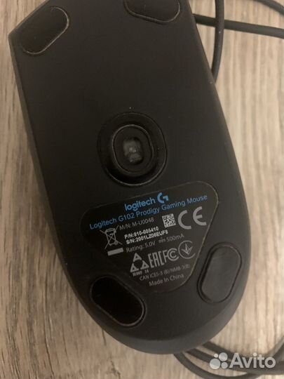 Мышка logitech g102