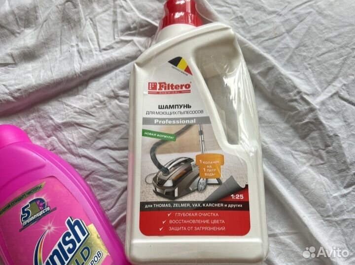 Новый шампунь для моющих пылесосов filtero
