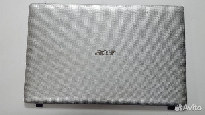 Крышка матрицы ноутбука Acer 5552 серебро