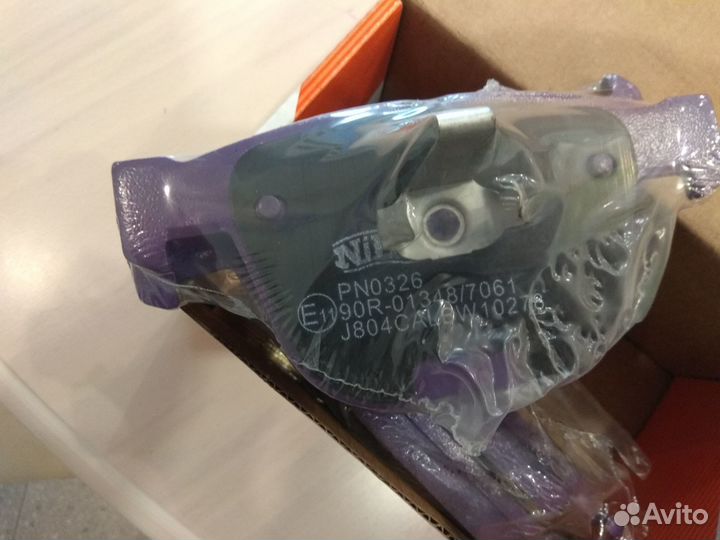 BMW, Тормозные колодки задние. Nibk, не скрипят