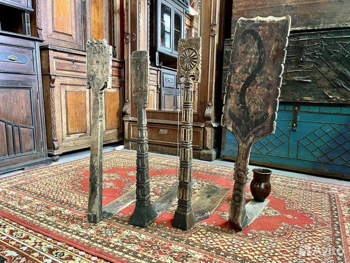 Прялки старинные