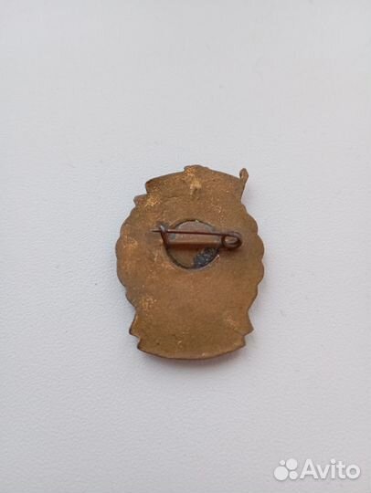 Значок Туркменская ССР фестиваль 1957 год