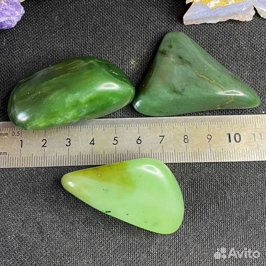 Нефрит галтовка