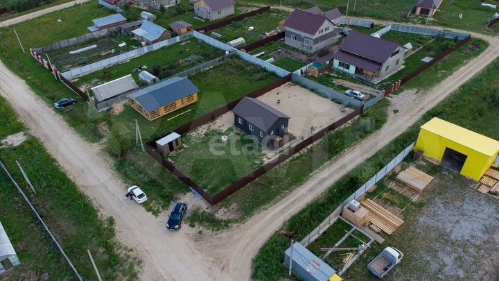 Дом 54 м² на участке 8 сот.