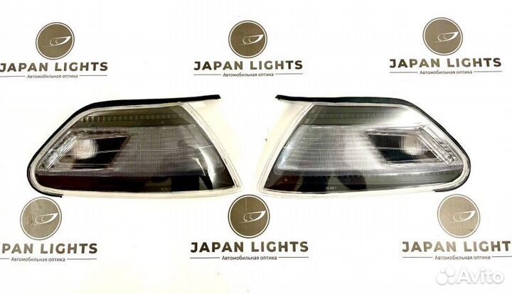 Поворотники темные передние Toyota Mark 2 JZX100