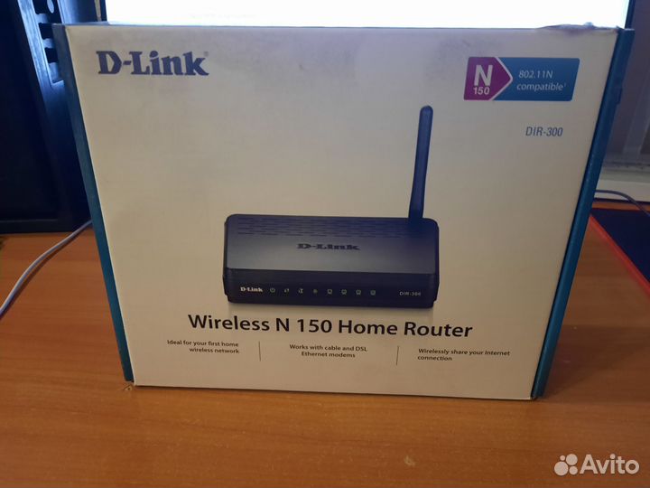 Wi fi роутер D-link DIR 300