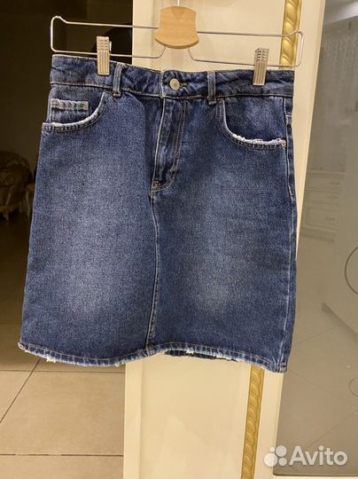 Юбка джинсовая