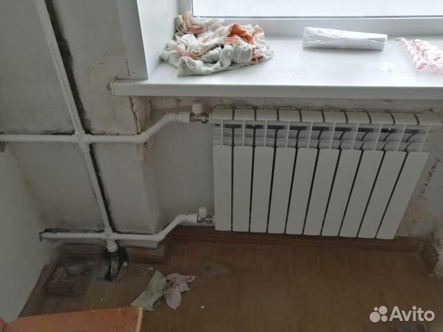 Отопление Замена радиаторов Сварка