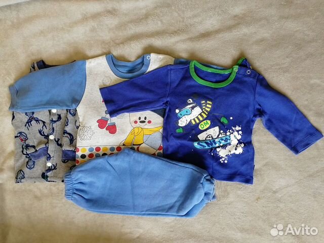 Детская одежда пакетом до года