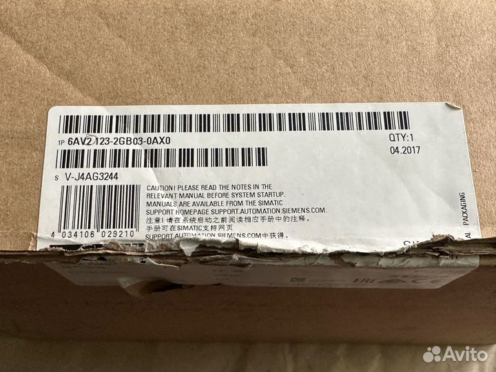 Панель управления Siemens KTP700 нов. в упаковке