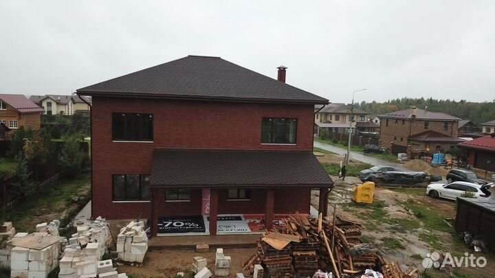 Облицовочный кирпич красный Гранат