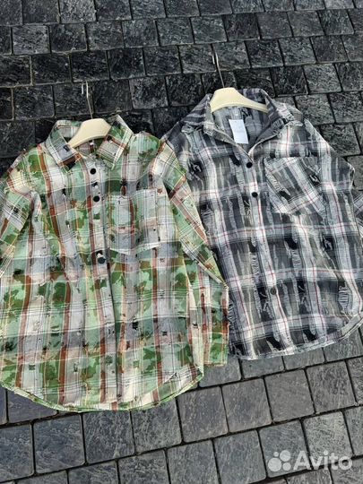 Рубашка женская оверсайз новая