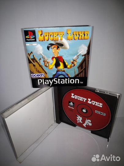 Lucky Luke для PS1 (PAL) Лицензия