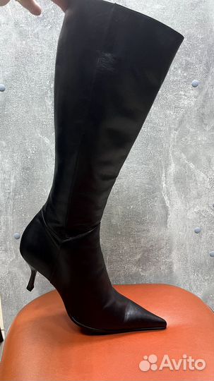 Сапоги Liska Италия 39 40 кожа мех