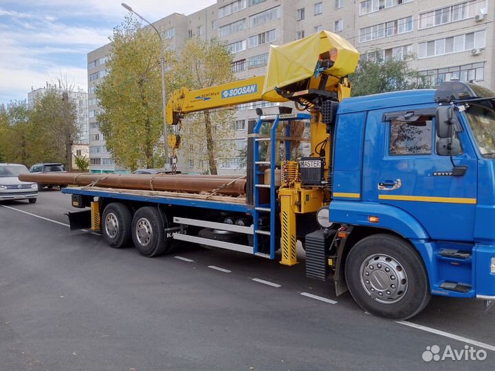 Аренда и услуги манипулятора, стрела 7 т