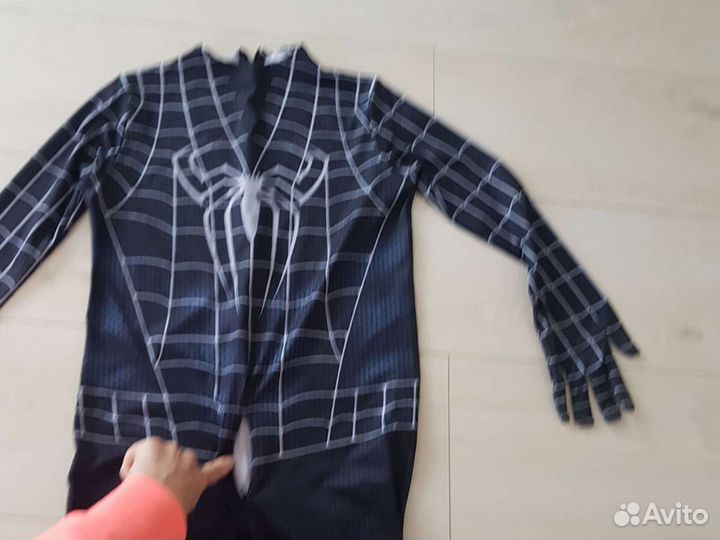 Костюм человек-паук черный