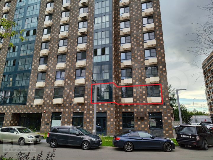 3-к. квартира, 73 м², 2/17 эт.