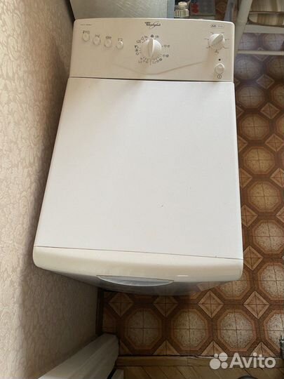 Стиральная машина Whirlpool вертикальная загрузка