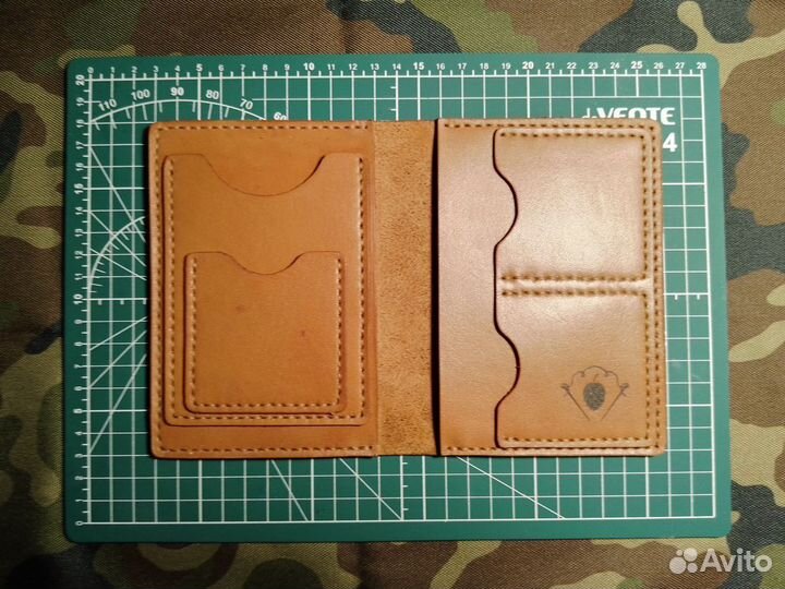 Обложка для автодокументов ручная работа