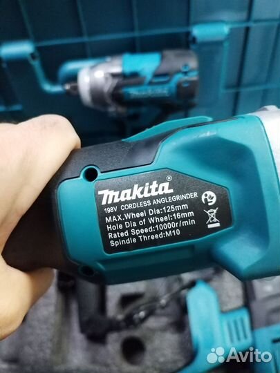 Набор 8в1 аккумуляторных инструментов Makita