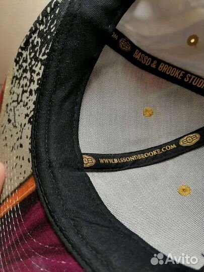 Дизайнерская кепка бейсболка basso & brooke (57,7)